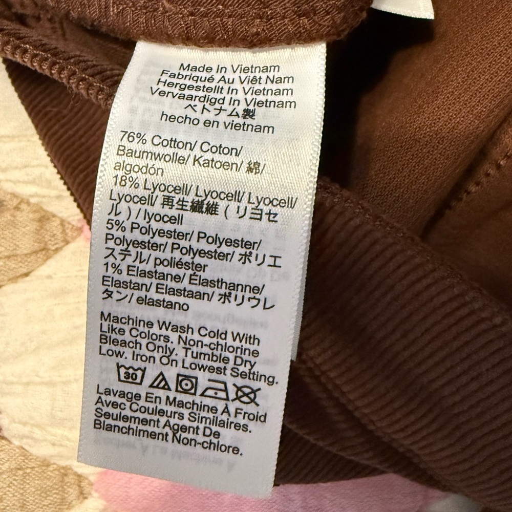 J. Crew Slim Wide Leg Stretch Corduroy Pants NWT 25P Brown - Picture 8 of 11